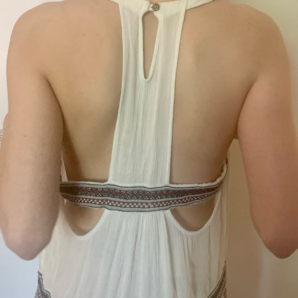 Free People white Boho romper, one piece - Picture 4 of 9